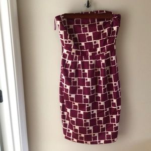 Strapless banana republic dress